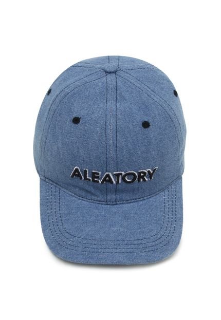 Boné Aleatory Strapback Logo Azul - Marca Aleatory