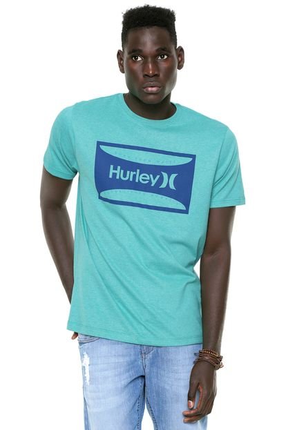 Camiseta Hurley Silk Razor Verde - Marca Hurley