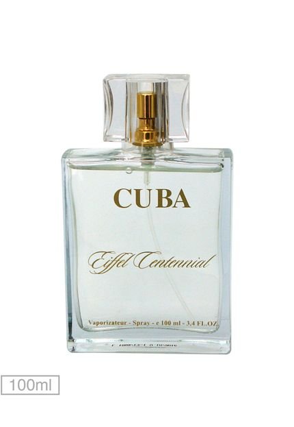 Perfume Eiffel Centennial Cuba 100ml - Marca Cuba