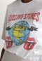 Blusa Only The Rolling Stones Branca - Marca Only