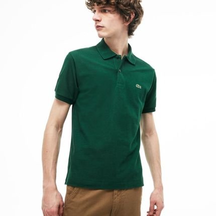 Polo Lacoste L.12.12 Original Fit Verde - Marca Lacoste