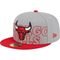 Boné New Era 59fifty Chicago Bulls Aba Reta Fitted Cinza - Marca New Era