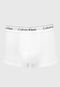 Kit 2pçs Cueca Calvin Klein Underwear Boxer Lettering Branco - Marca Calvin Klein Underwear