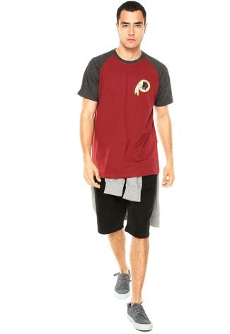 Camiseta New Era Blazon Washington Redskins NFL Vinho