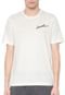 Camiseta Lacoste L!VE Logo Off-White - Marca Lacoste