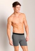 Kit 5 Cuecas Boxer Slim Fitness em Cores Sortidas - Marca Slim Fitness