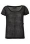 Blusa Ellus Devore Basic Preta - Marca Ellus