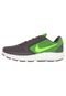 Tênis Nike Revolution 3 Cinza/Verde - Marca Nike
