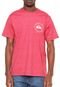 Camiseta Quiksilver Round Vermelha - Marca Quiksilver