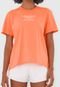 Camiseta Colcci Fitness On Live Laranja - Marca Colcci Fitness