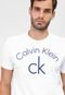 Camiseta Calvin Klein Lettering Branca - Marca Calvin Klein