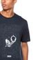 Camiseta Globe Rail To Nowhere Azul-Marinho - Marca Globe