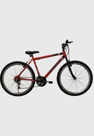 Bicicleta Aro 26 18M Legacy Vermelha Athor Bikes