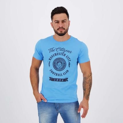 Camiseta Manchester City Citizens Azul - Marca SPR