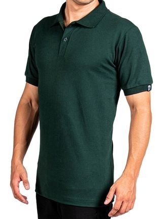 Camisa Polo Masculina Verde Musgo