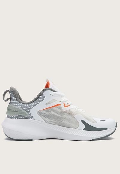 Tenis Running Blanco Gris Naranja Fila Runmer Compra Ahora