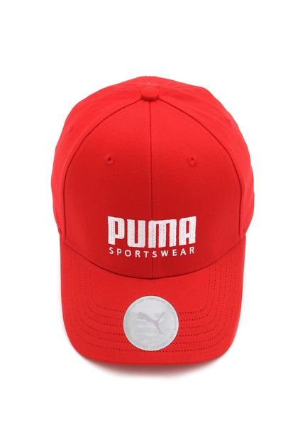 Boné Puma Stretchfit Bb Cap Vermelho - Marca Puma