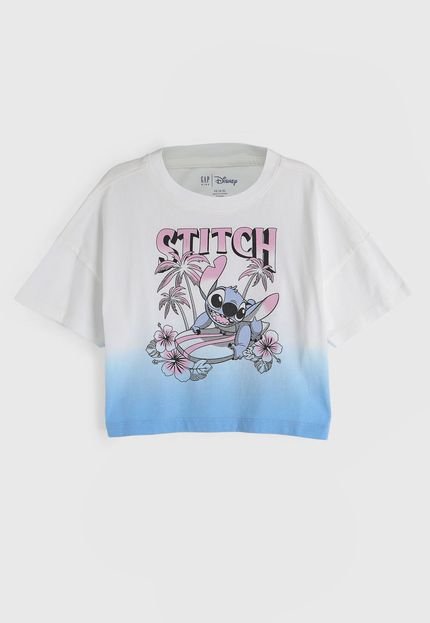 Camiseta Infantil GAP Full Print Branca - Marca GAP