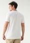 Camiseta Tommy Jeans Reta Estampada Off-White - Marca Tommy Jeans