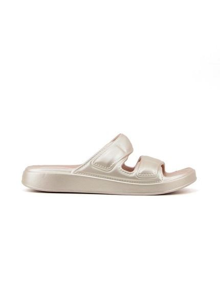 Chinelo Slide Piccadilly Marshmallow 232001 Ouro Incolor - Marca Piccadilly
