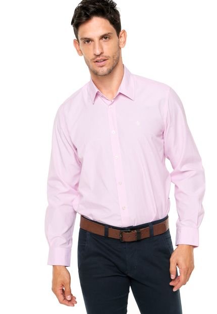 Camisa Forum Slim Rosa - Marca Forum