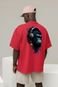 Camiseta Tshirt Masculina Dj Monkey - Vermelho - Marca Genuine