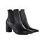 Bota Feminina Via Marte Couro 056-007 Preto Incolor - Marca Via Marte