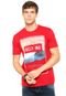 Camiseta Occy Slim Fit Mills Vermelha - Marca Occy