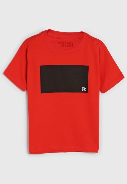 Camiseta Reserva Mini Infantil Tag Vermelha - Marca Reserva Mini