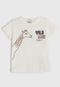 Camiseta Infantil Brandili Mundi Off-White - Marca Brandili Mundi