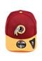 Boné New Era Snapback Washington Redskins NFL Vinho/Amarelo - Marca New Era