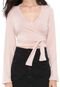 Blusa Cropped Hurley Transcend Rosa - Marca Hurley