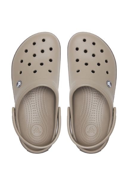 Sandália Crocs Crocband Bege - Marca Crocs