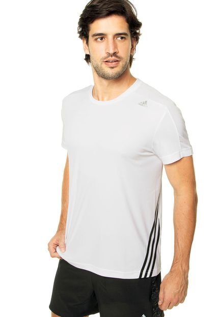 Camiseta adidas Basem Branca - Marca adidas Performance