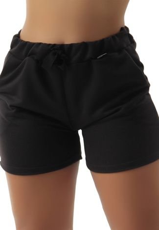 Kit 2 Shorts Moletinho Click Feminino com Bolso - Compre Agora