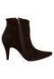 Ankle Boot Lateral Hotfix Marrom - Marca Crysalis