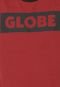 Camiseta Globe Logo Vermelha/Preta - Marca Globe