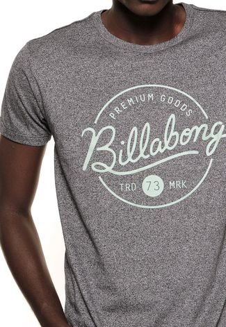 Camiseta Billabong Premium Goods Cinza