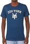 Camiseta Zoo York Manga Curta Incredible Cracker Azul - Marca Zoo York