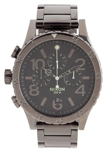 Relógio Nixon 48-20 Chrono Prata - Marca Nixon