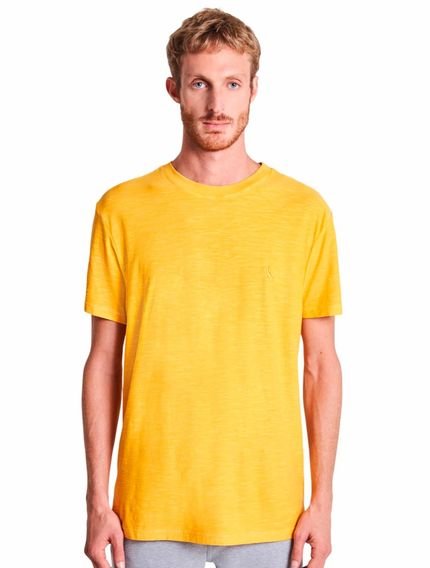 Camiseta Reserva Masculina Flamê Stone Amarela - Marca Reserva