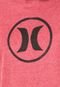 Camiseta Manga Curta Hurley Circle Icon Push Through Vinho - Marca Hurley