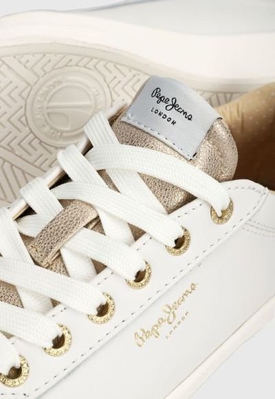 Tenis Blanco Oro rosa Pepe Jeans Compra Ahora Dafiti Colombia