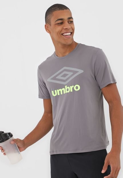 Camiseta Umbro Alive Cinza - Marca Umbro