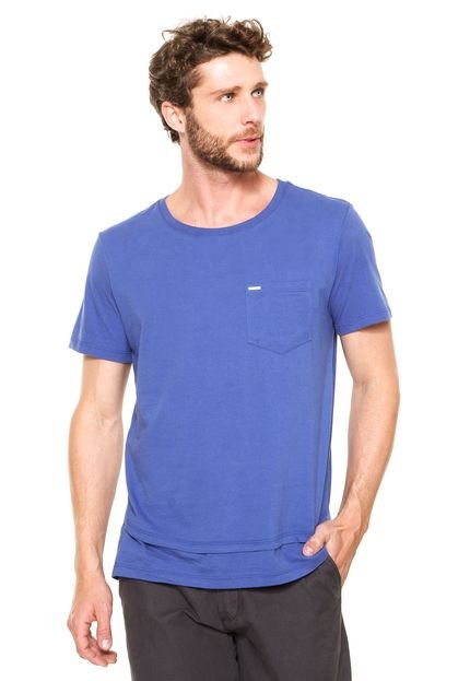 Camiseta Sergio K Estampada Azul - Marca Sergio K