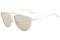 Óculos de Sol Diane Von Furstenberg DVF122S Krista 717/60 Dourado - Marca Diane Von Furstenberg
