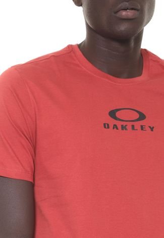 Camiseta Oakley Bark New Laranja