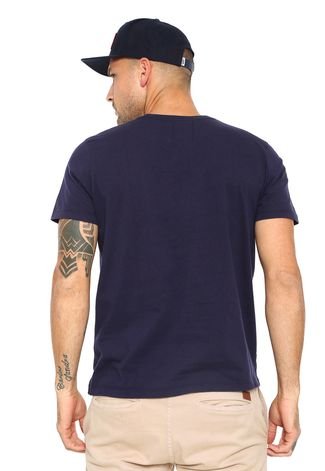 Camiseta Fashion Comics Coringa Azul-Marinho