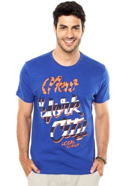Camiseta Local Division Azul - Marca Local