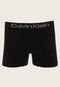 Kit 3pçs Cueca Calvin Klein Underwear Boxer Low Rise Sem Costura Preta/Branca - Marca Calvin Klein Underwear